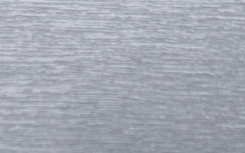 Brushed Aluminum, the finish close up