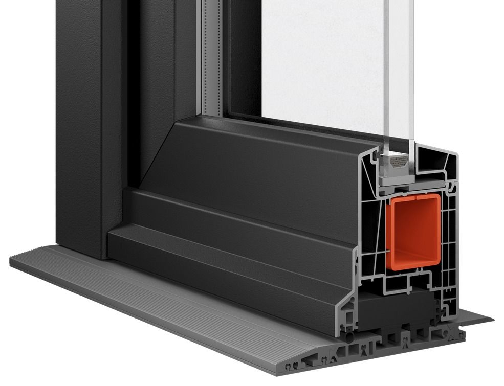 Vi6 accessible sill, 1/2 inch, flat