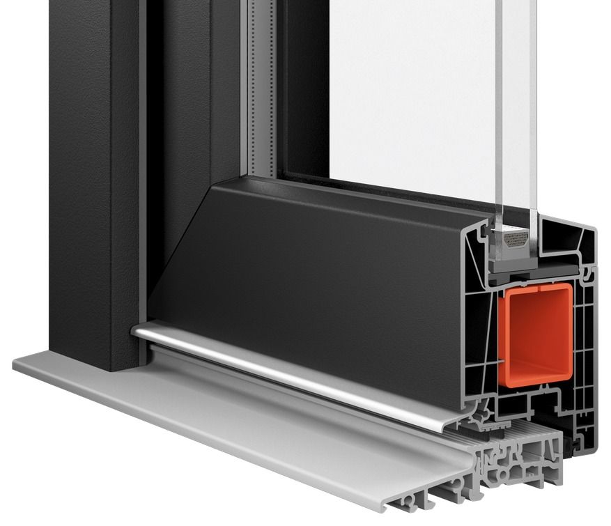 Vi6 standard sill, 3/4 inch, stepped