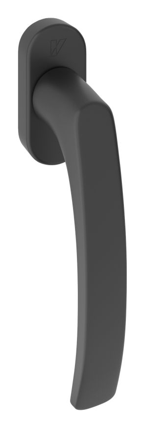 Black window handle